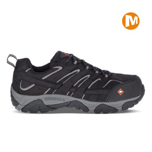 Merrell Moab Vertex Vent Comp Toe Sicherheitsschuhe Herren Schwarz [DE-IGDEW]